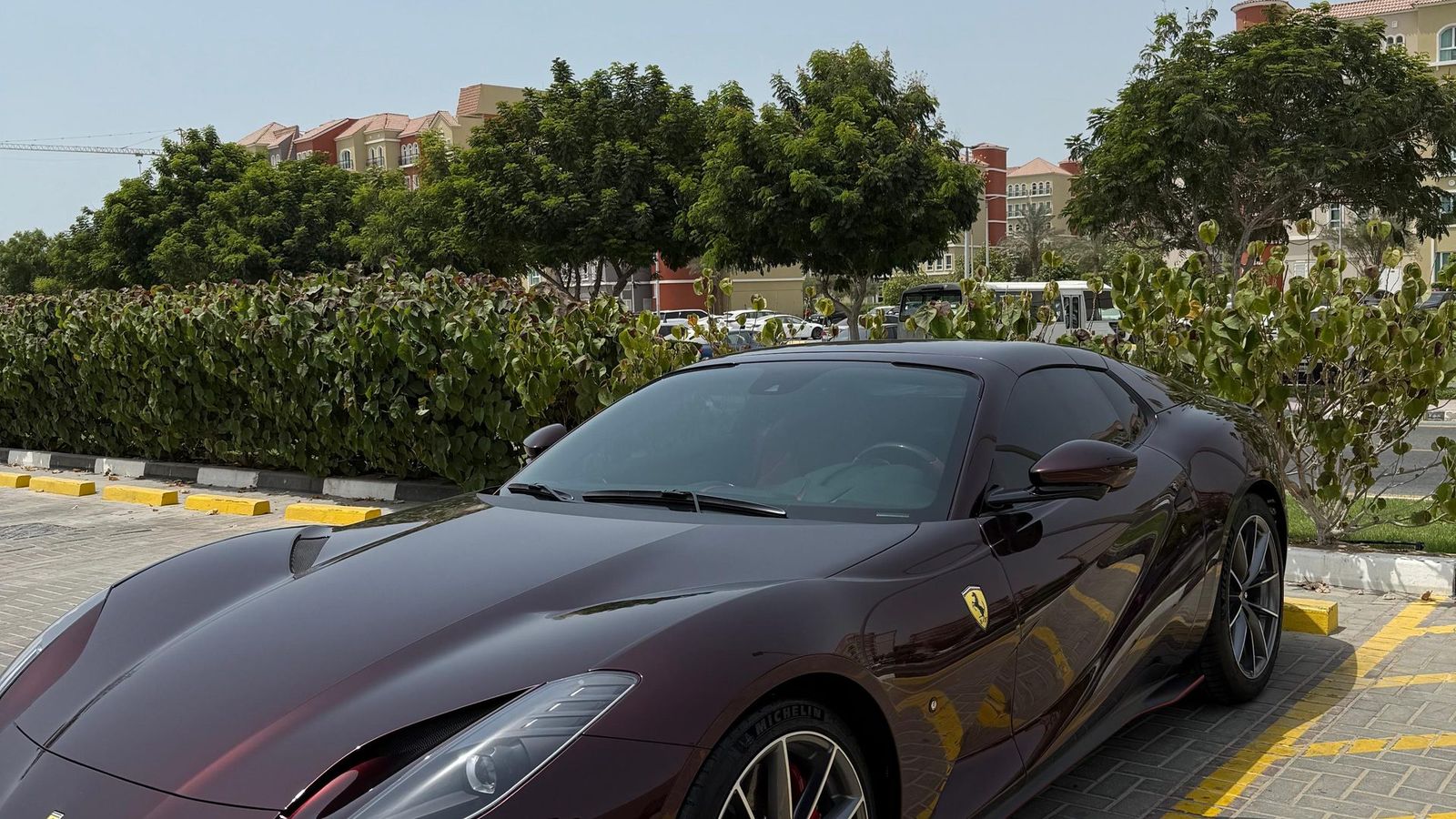 The Ferrari 812 GTS in our Dubai fleet