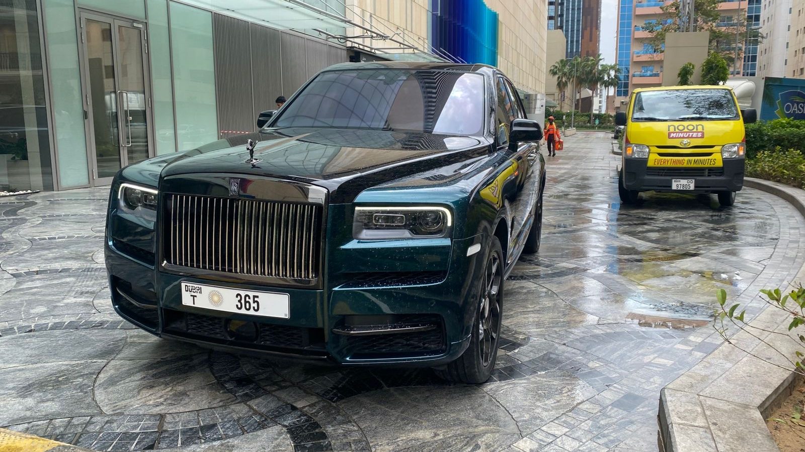 The Rolls-Royce Cullinan in our Dubai fleet